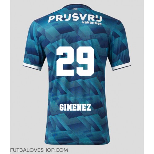 Dres Feyenoord Santiago Gimenez #29 Preč 2023-24 Krátky Rukáv